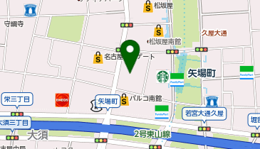 cafe kumaly(カフェ クマリー) 名古屋PARCO店の地図画像
