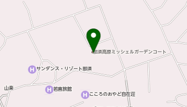 ラ・ヴィータ・エ・ベッラ 那須高原の地図画像