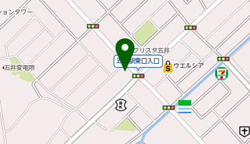 千葉信用金庫 五井東出張所の地図画像