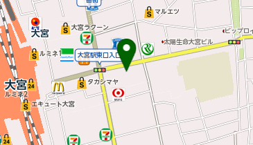 東海東京証券株式会社(あんしん総合サービス) 大宮支店の地図画像