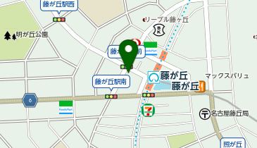 東海東京証券株式会社(あんしん総合サービス) 藤が丘支店の地図画像