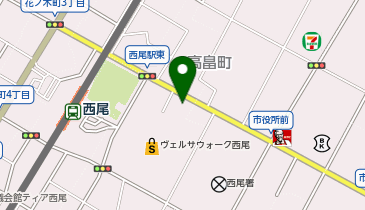 東海東京証券株式会社(あんしん総合サービス) 西尾支店の地図画像