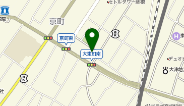 東海東京証券株式会社(あんしん総合サービス) 彦根支店の地図画像