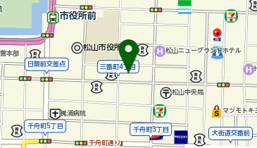 東海東京証券株式会社(あんしん総合サービス) 松山支店の地図画像