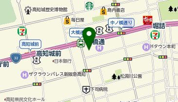 東海東京証券株式会社(あんしん総合サービス) 高知支店の地図画像