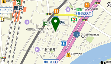 鶴見総合法律事務所の地図画像