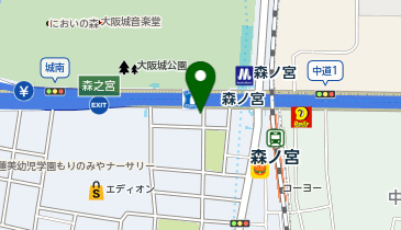 森ノ宮アクア鍼灸治療院の地図画像