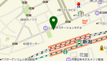 朋和産業株式会社 新潟支店の地図画像