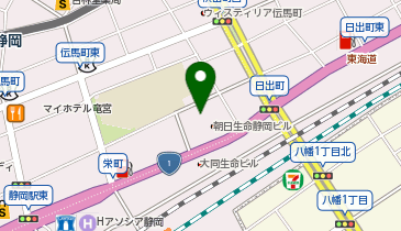 朋和産業株式会社 静岡支店の地図画像