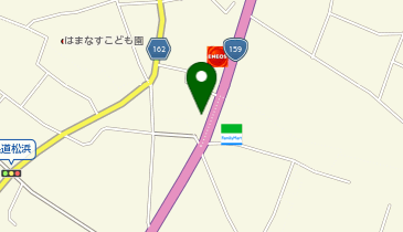 海鮮丼わらの地図画像