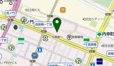 The Premium Backstage(ザ プレミアム バックステージ) 虎ノ門の地図画像