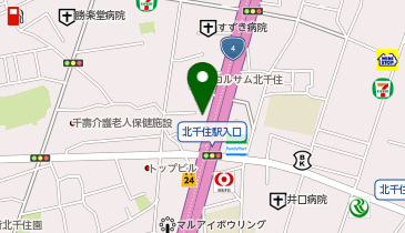 らーめん 桔梗と空 千住寿町店の地図画像