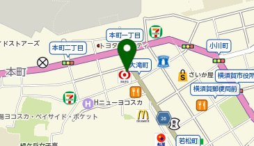 パソコンドック24 横須賀店の地図画像