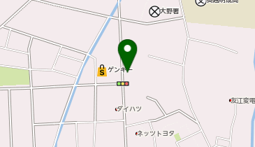 すき家 大野友江店の地図画像