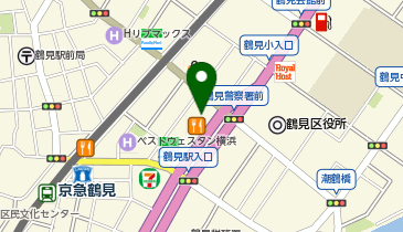 すき家 鶴見中央店の地図画像