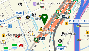 バーガーキング 相鉄横浜駅の地図画像