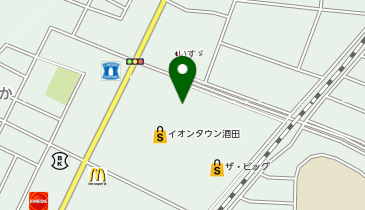 ガシャポンバンダイオフィシャルショップ 未来屋書店酒田北店の地図画像