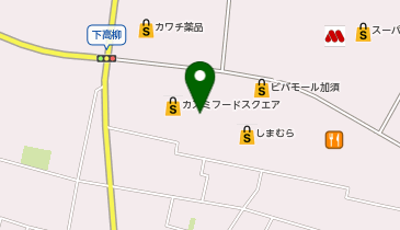 ガシャポンバンダイオフィシャルショップ ビッグワンTSUTAYA加須店の地図画像