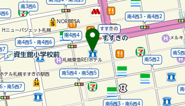 LEMONADE by Lemonica(レモネード バイ レモニカ) ココノススキノ店の地図画像