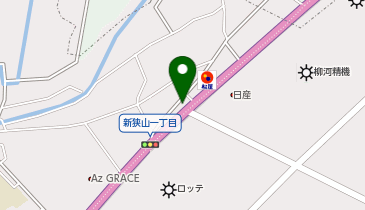 家系ラーメン ゆくる家の地図画像