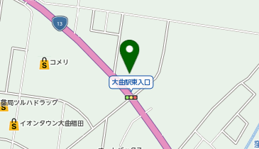 フィットネス&ゴルフ フィールドの地図画像