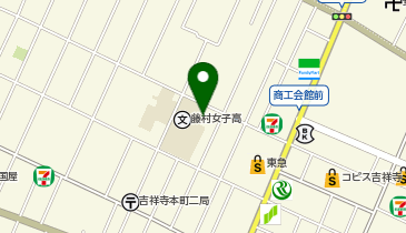 金星パスタカフェ ヨキヒ吉祥寺店の地図画像