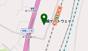 高輪ゲートウェイシティの地図画像