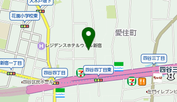 eclat(エクラ) 新宿四谷店の地図画像