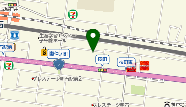 セルフホワイトニング専門店 ホワイトニング明石の地図画像