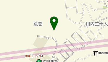 大本山成田山仙台分院の地図画像