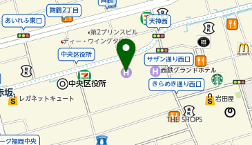 株式会社サイバーリレーションズの地図画像
