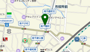 VIBE NAGANO(バイブ ナガノ)の地図画像