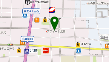 株式会社 田辺観光バスの地図画像