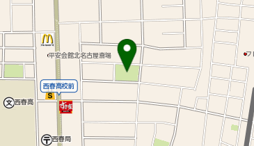 長月公園の地図画像