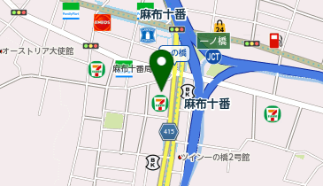 HASH BUFF(ハッシュ バフ) 麻布十番店の地図画像