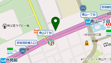 キクヅルトーキョーの地図画像