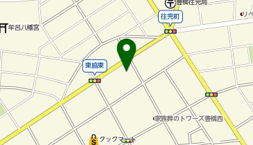 オータ 西店の地図画像