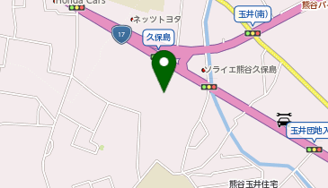 グランドオータ 熊谷本店の地図画像