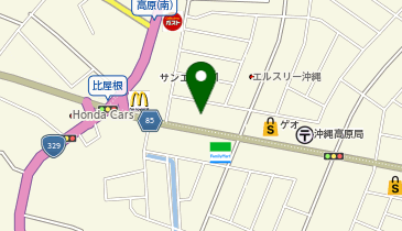 サンシャイン 泡瀬店の地図画像