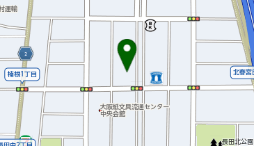ニッケン文具株式会社 第七支店の地図画像