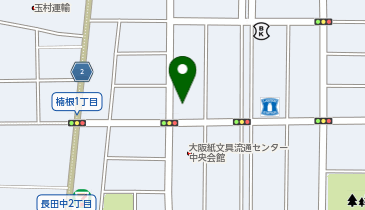 ニッケン文具株式会社 なみはや支店の地図画像