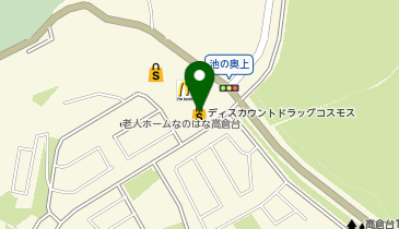 ドラッグストアコスモス 多井畑店の地図画像