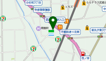 オーガニックヘアカラー専門店&ヘッドスパ専門店by sheen(バイシーン) 武蔵小杉店の地図画像