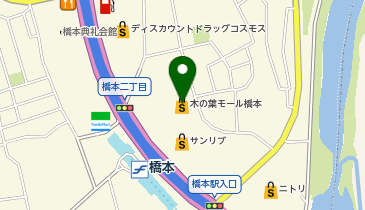 売るナビ 木の葉モール橋本店の地図画像
