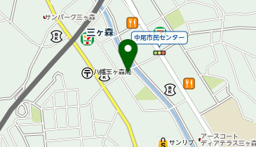 日乃屋カレー 三ヶ森店の地図画像