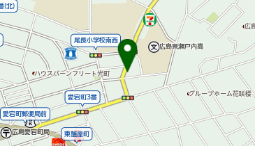 カナクレープ 尾長店の地図画像