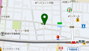 旬彩 宮がみ屋 布施店の地図画像