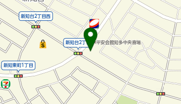 松のや 知多店の地図画像
