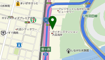 HOTDOG CAFE STAND STATION TOKYO(ホットドッグ カフェ スタンド ステーション トウキョウ) 品川南大井店の地図画像