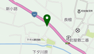 中華そば みつばの地図画像